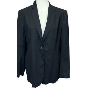 Ann Freedberg Longline Blazer Black